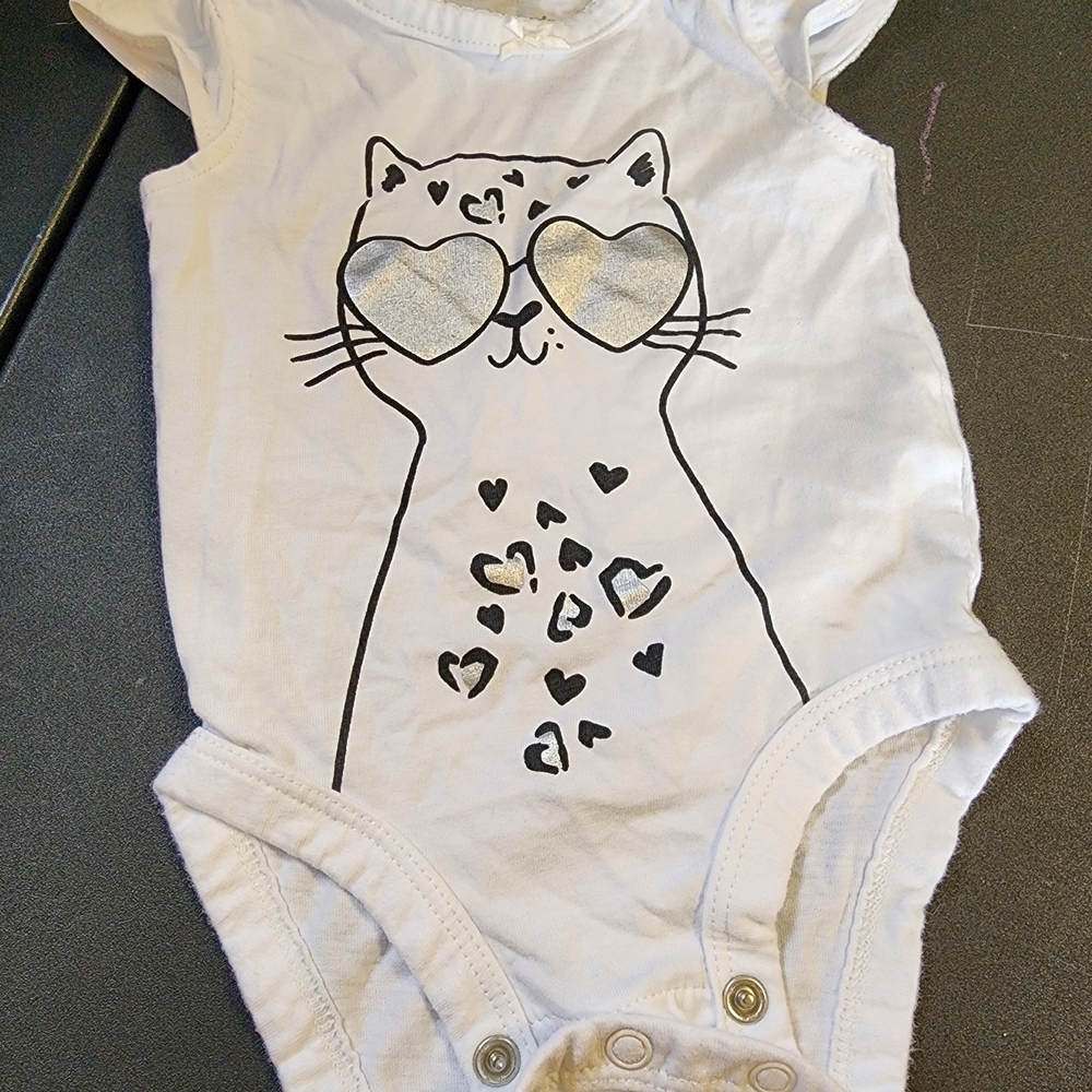 Carter's White Baby Onesie